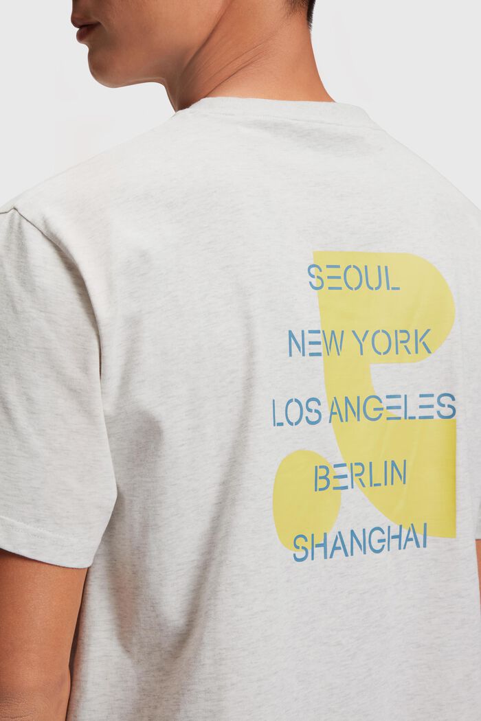 서울 에디션 프린트 티셔츠, GREY, detail image number 3