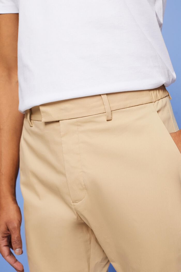 Poplin chino trousers, SAND, detail image number 2