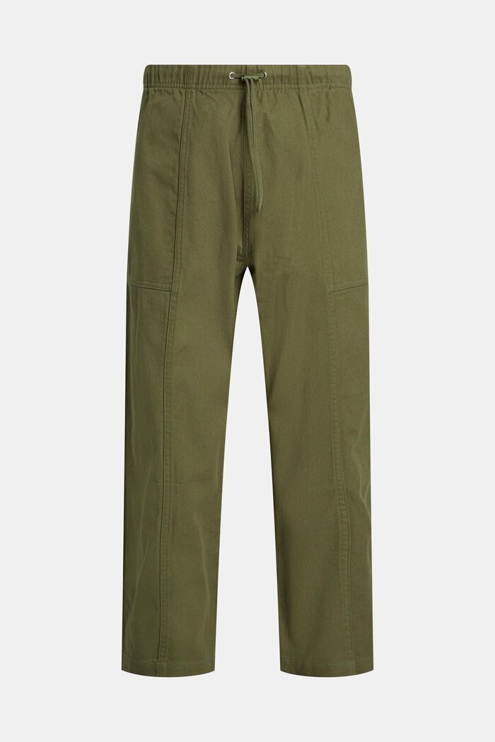 Woven cargo pants, OLIVE, detail image number 4