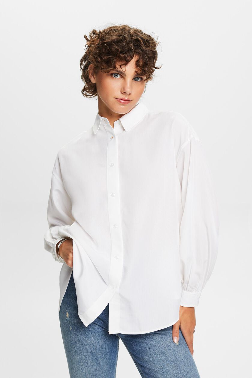 Oversized shirt blouse