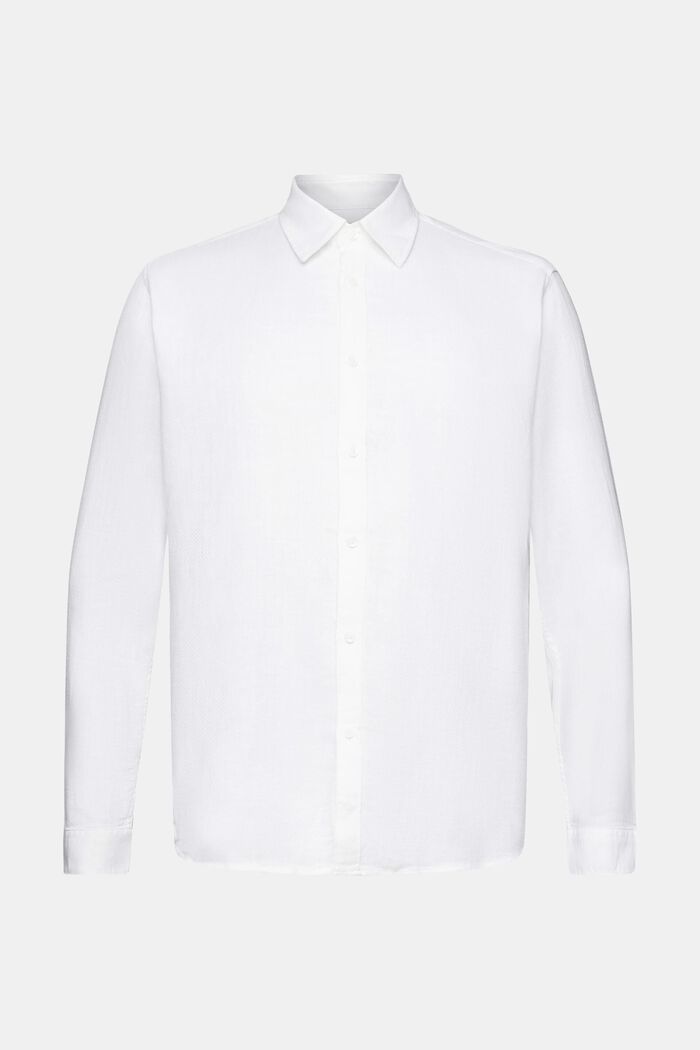 도비 셔츠, WHITE, detail image number 7