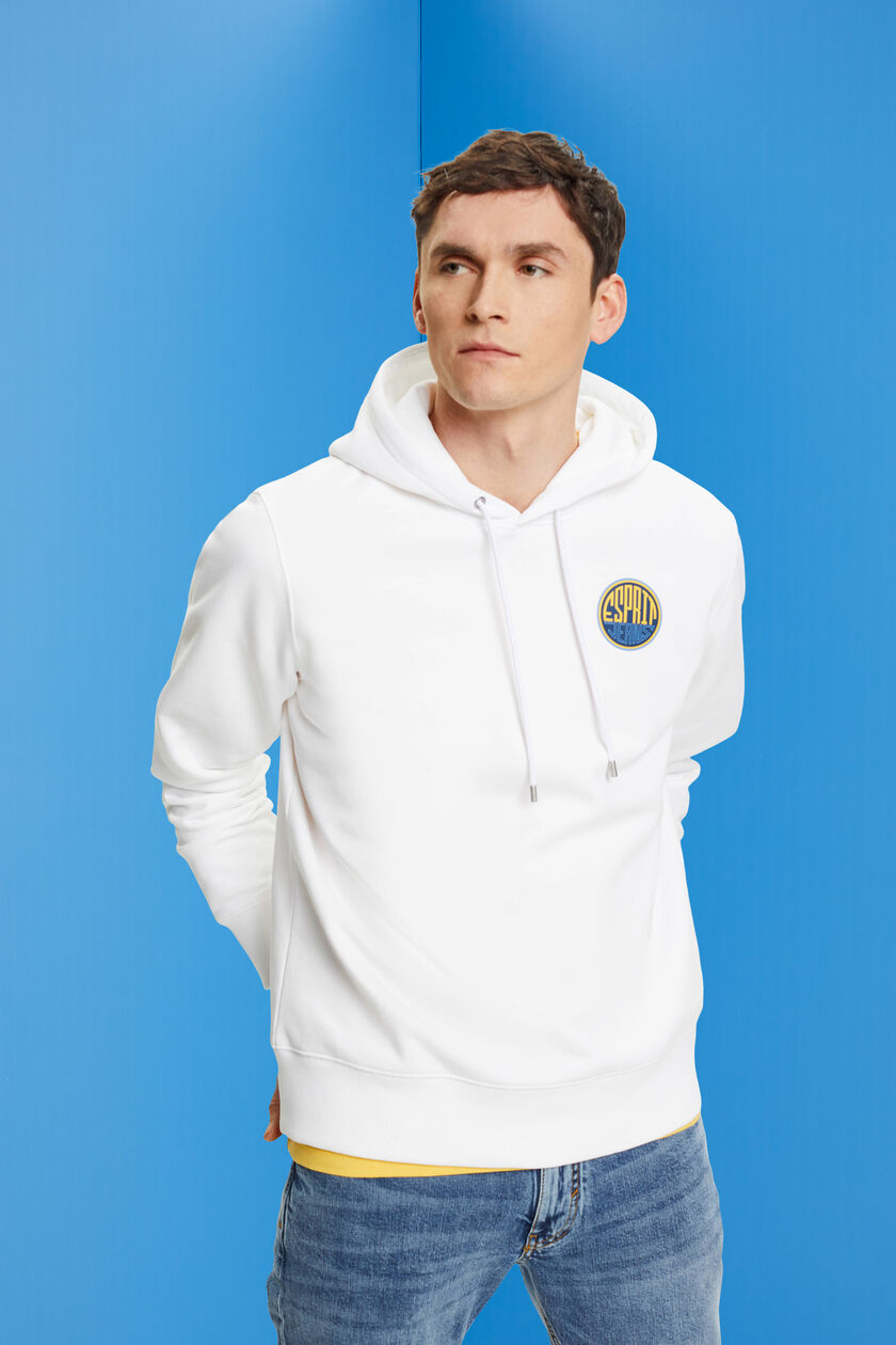 Logo Hooded Cotton Sweatshirt