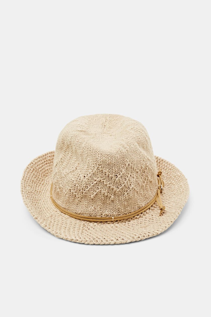 Trilby hat, 100% cotton