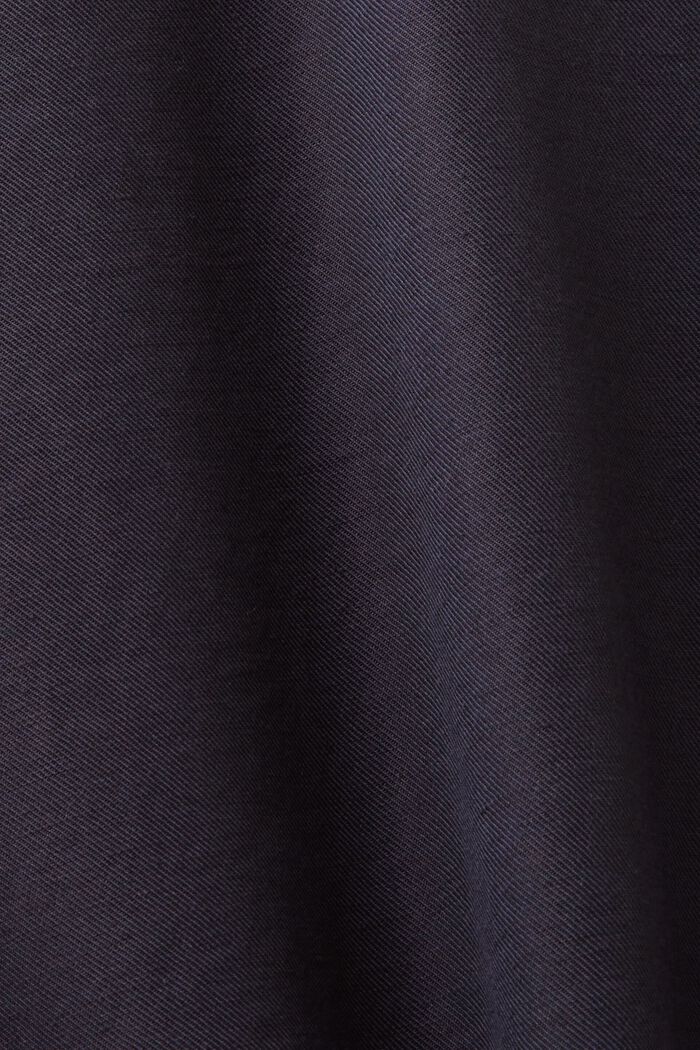 Linen blend shacket with zipper, INK, detail image number 2