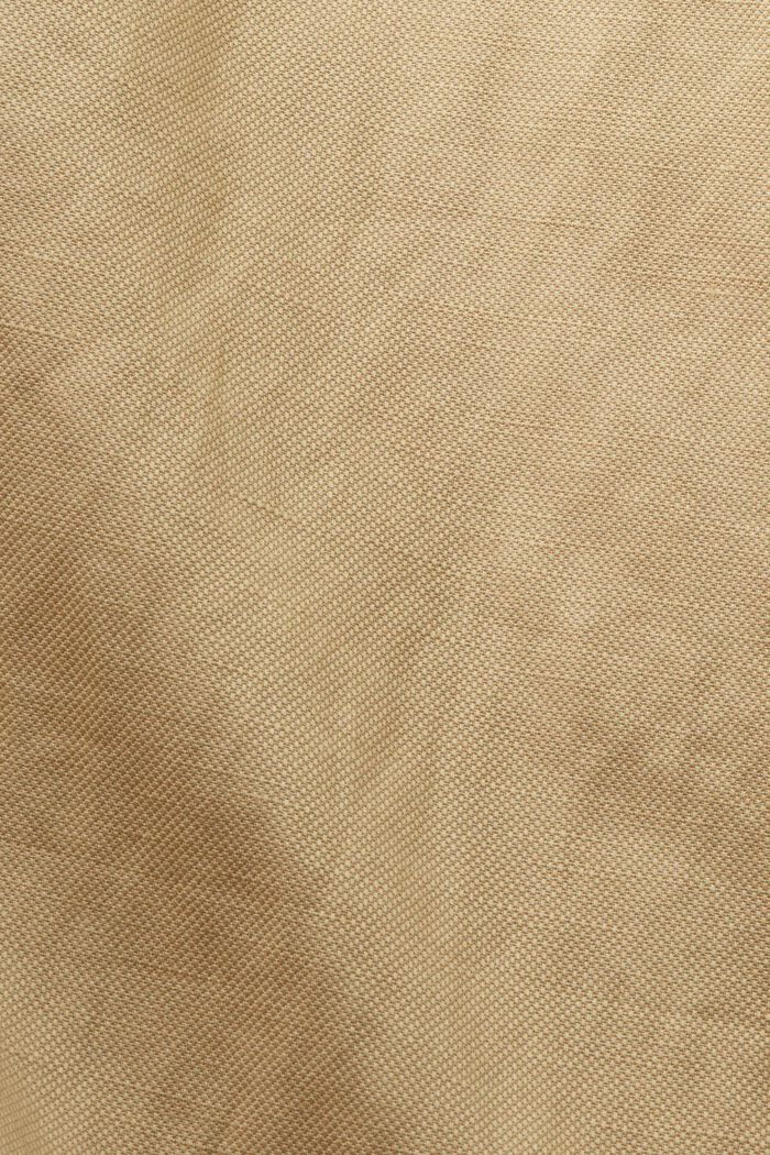 Wide leg pull-on trousers, linen blend, SAND, detail image number 5