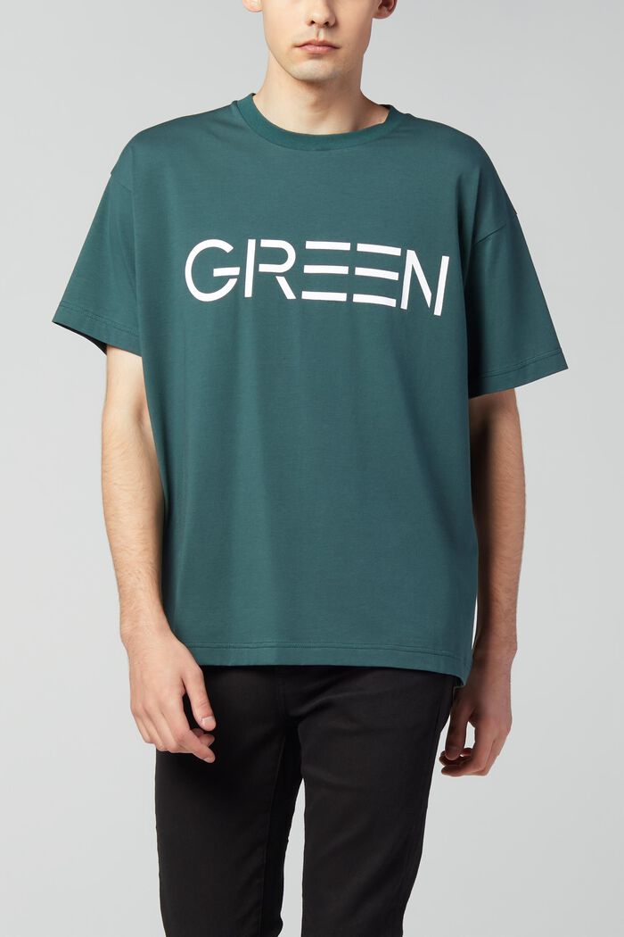 Color Capsule 티셔츠, DARK GREEN, detail image number 3