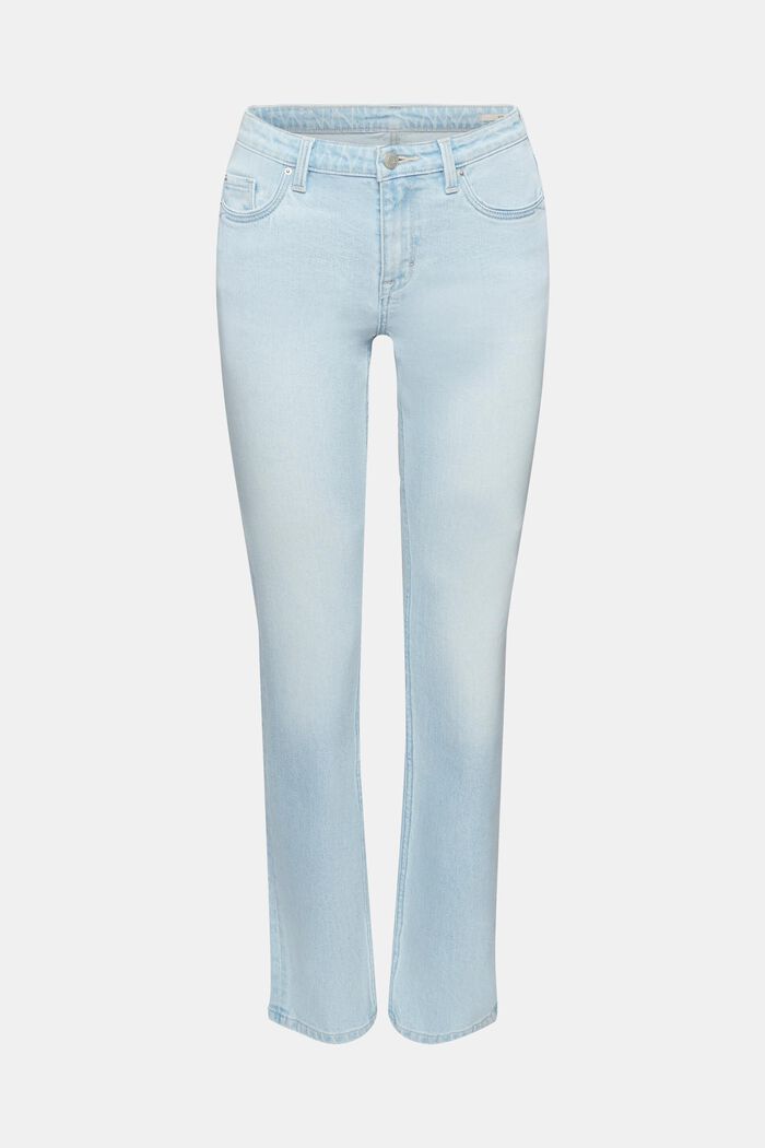 Straight leg jeans, BLUE BLEACHED, detail image number 6