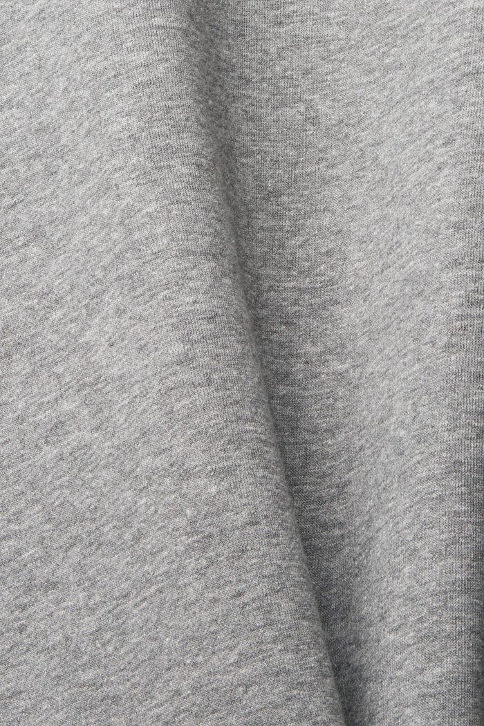 컬러풀 자수 로고 스웨트 셔츠, MEDIUM GREY, detail image number 5