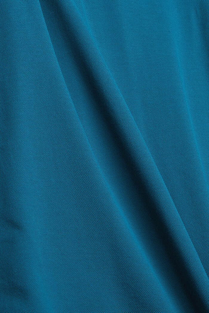 폴로 셔츠, PETROL BLUE, detail image number 5