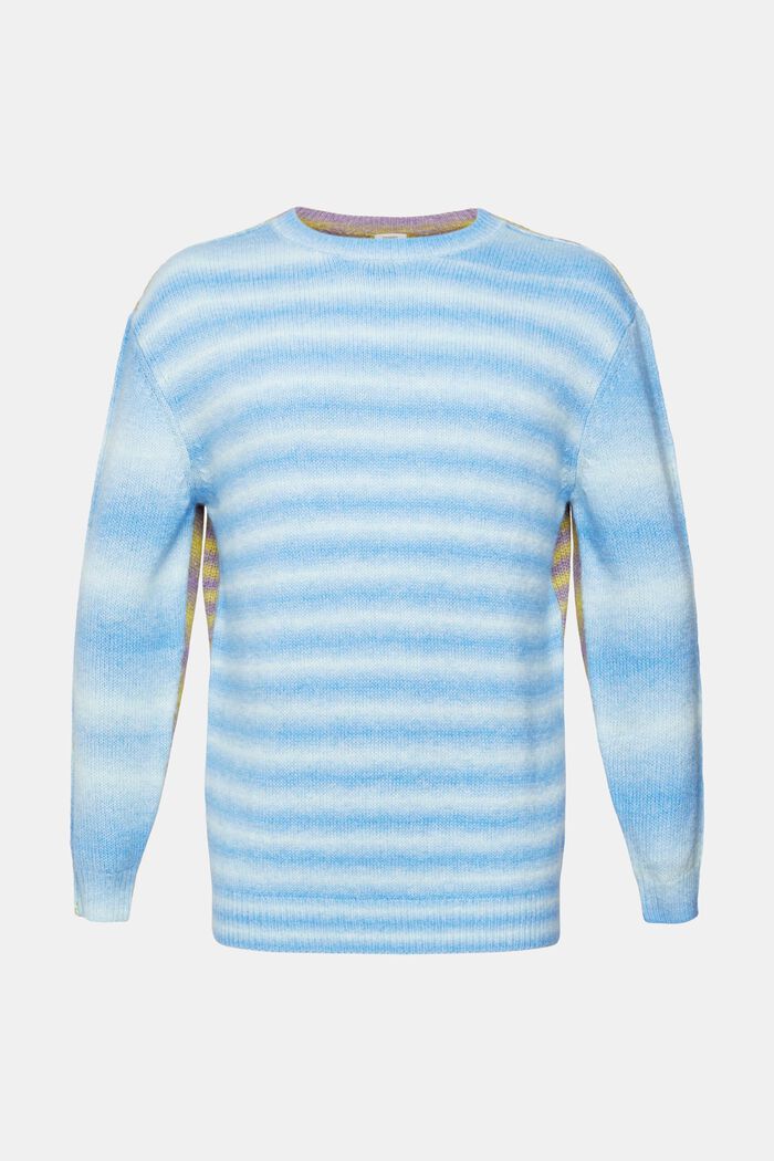 Reversible striped jumper, BLUE, detail image number 8