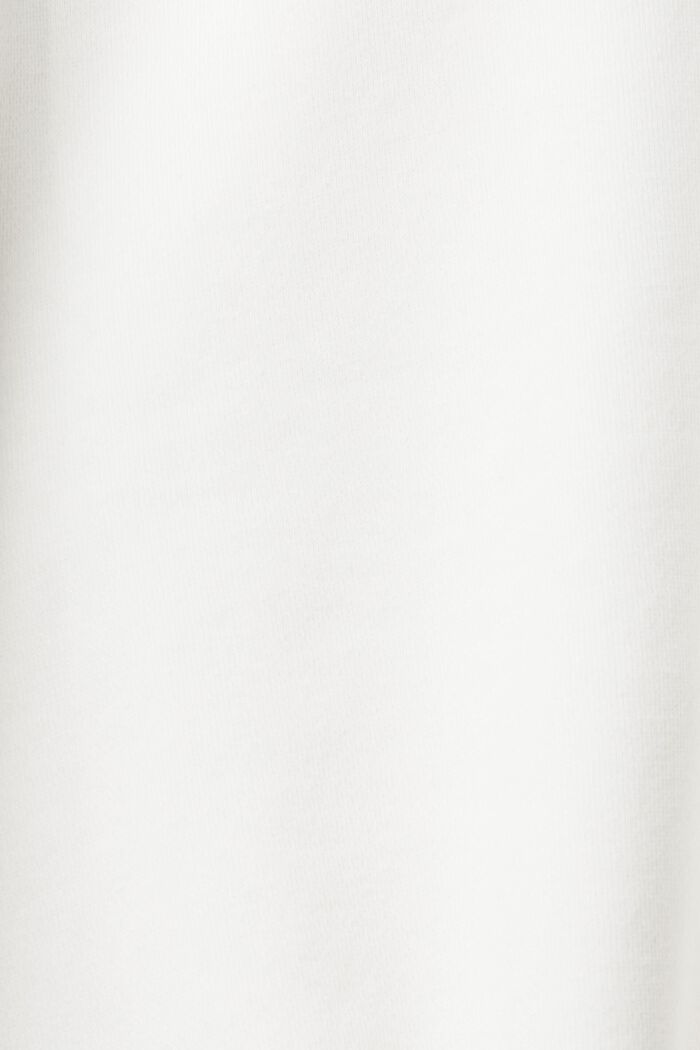 Half zip sweatshirt, OFF WHITE, detail image number 5