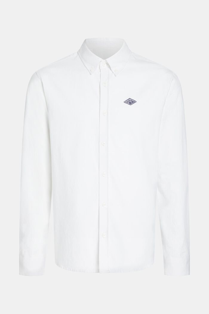 ESPRIT x Rest & Recreation 캡슐 컬렉션 옥스포드 셔츠, WHITE, detail image number 6