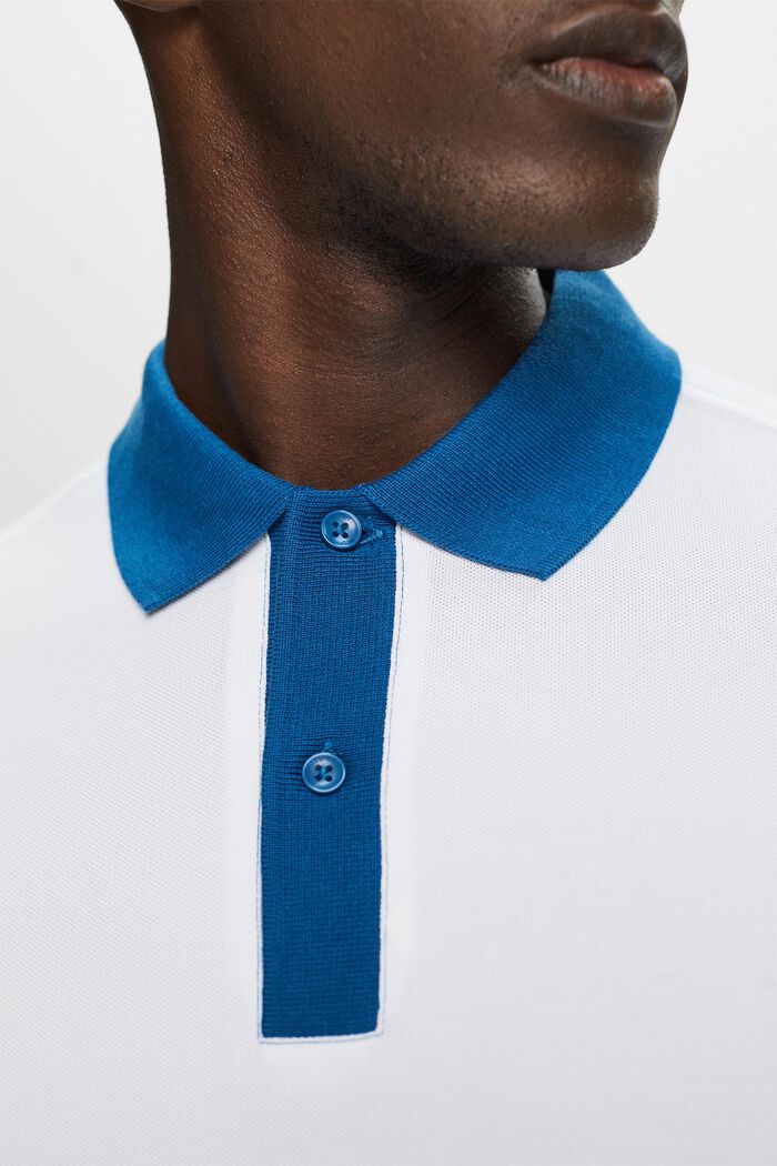Polo shirts, WHITE, detail image number 2