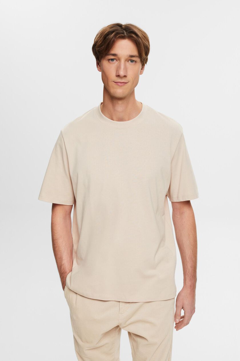Cotton crewneck T-shirt