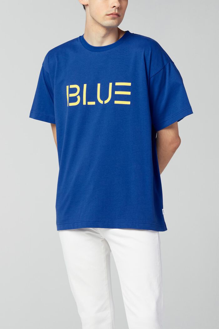 Color Capsule T-shirt, BLUE, detail image number 0