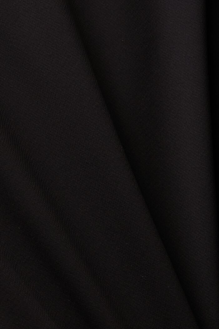 소프트쉘 후드 재킷, BLACK, detail image number 5