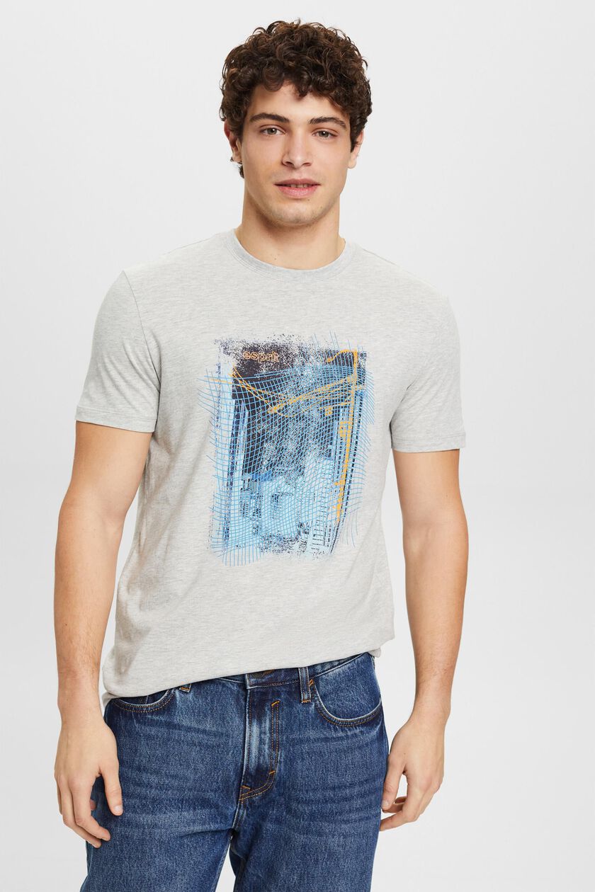 Sustainable cotton T-shirt with print