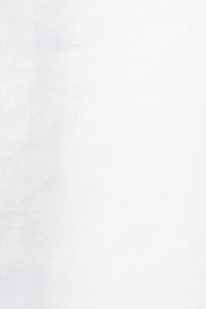 리넨 셔츠, WHITE, detail image number 5